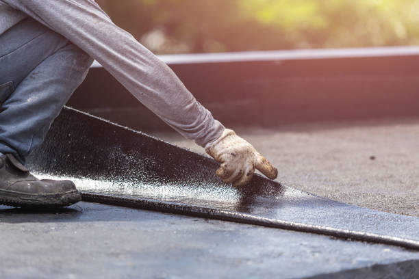 Professional Waterproofing technician working in Pataskala, OH